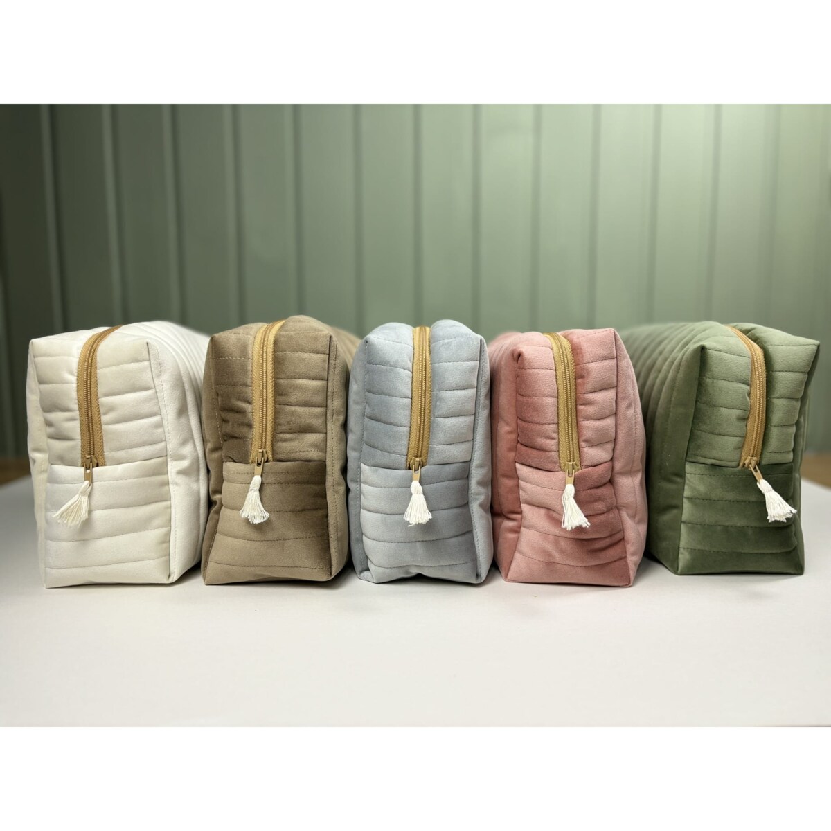 Kosmetyczka delux forest green