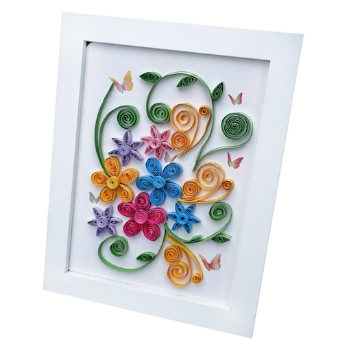 Zestaw do QUILLINGU Paski - Polny bukiet