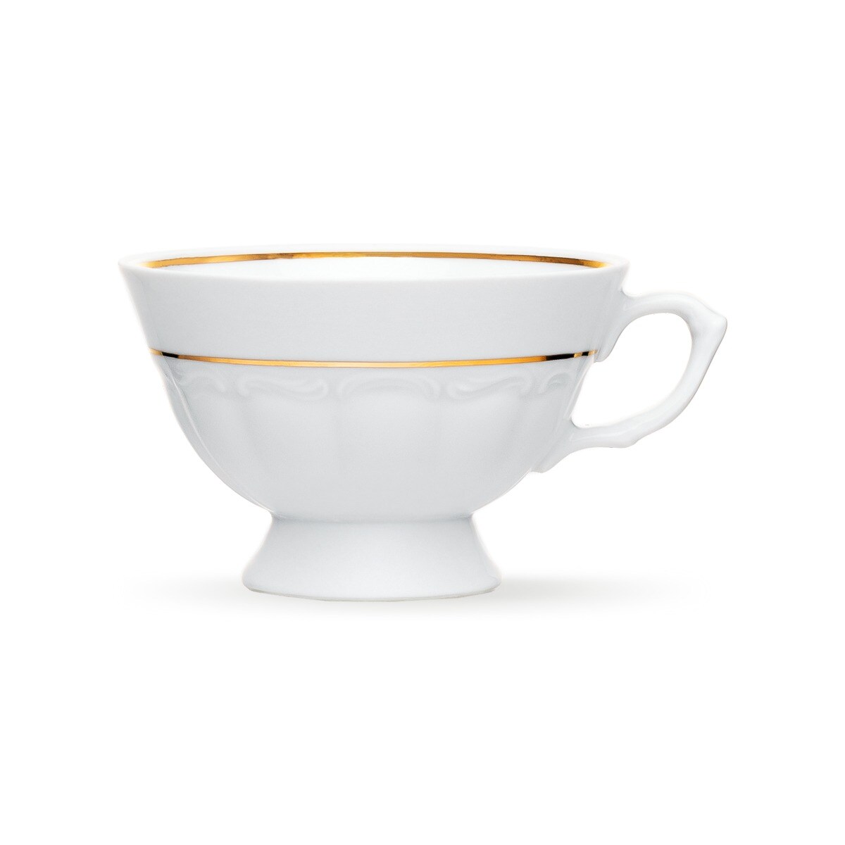 Filiżanka niska 220 ml Maria Teresa Złota Linia B014