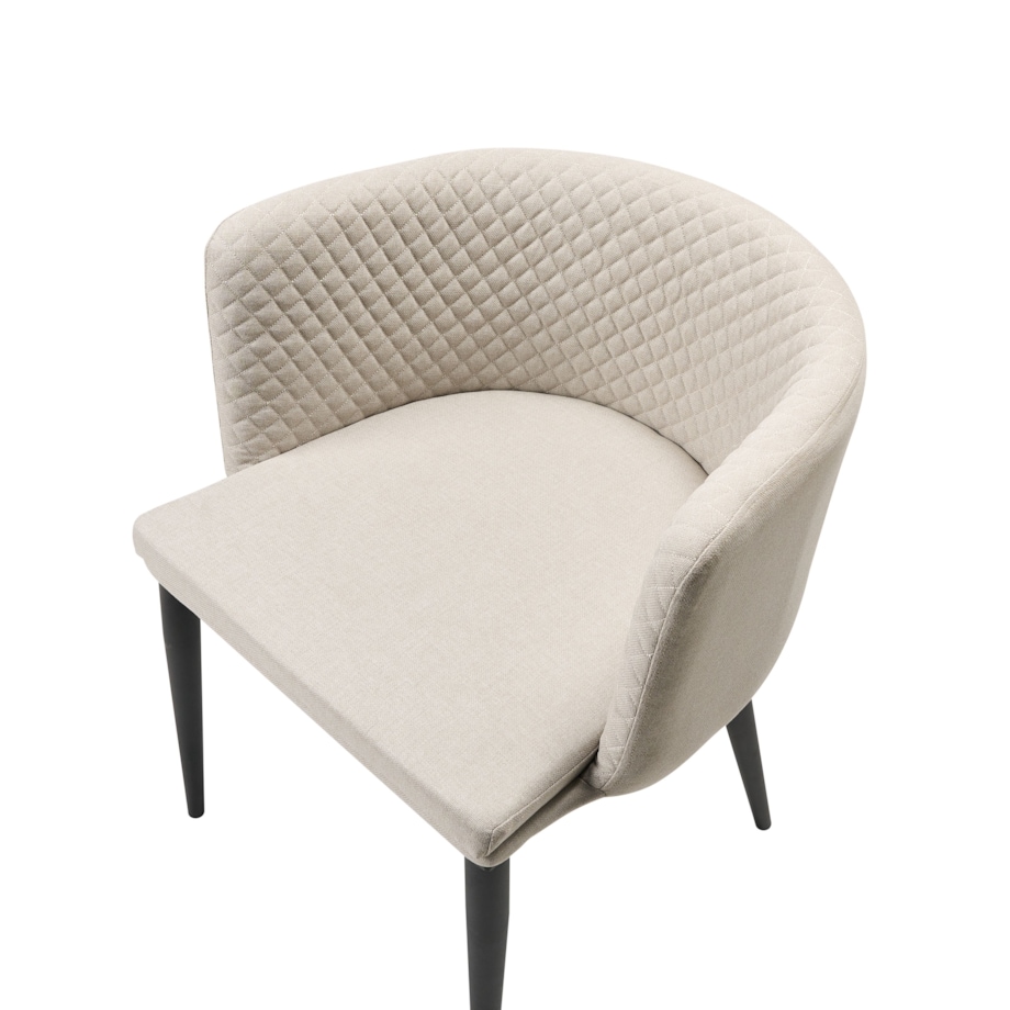 Zestaw 2 krzeseł ogrodowych LIMASSON Beżowy