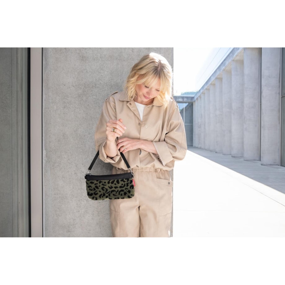 Torebka MINI POUCH, teddy leo olive