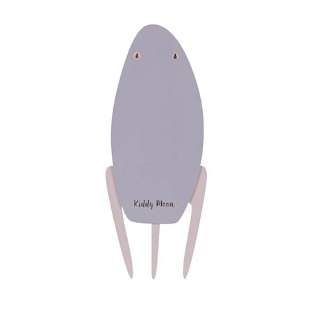 Dekoracja Ścienna Rakieta - Ozdoba do Pokoju Dziecięcego