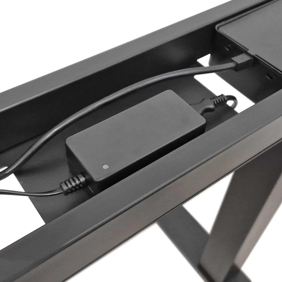 Biurko elektryczne z regulacją BIMotion 2S 120x65 czarny/dąb