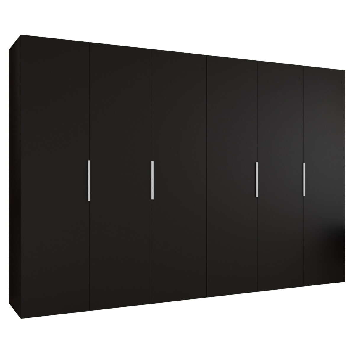 Szafa uchylna otwierana MARBELLA 1 300 wys. 202 cm Czarny + u. Kaszmir