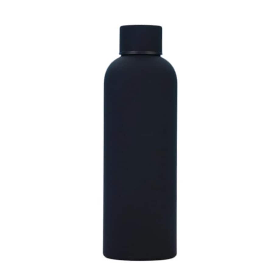 Bidon, butelka termiczna 500ML, stal nierdzewna z powłoką SOFT TOUCH czarny BD46CZ