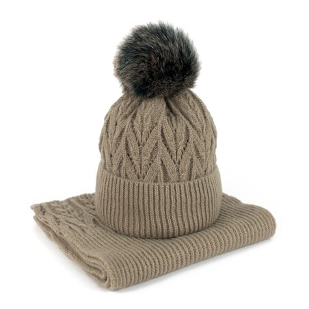 Komplet Łomnica Ciemny Beż Ciemny Beż, Uniwersalny