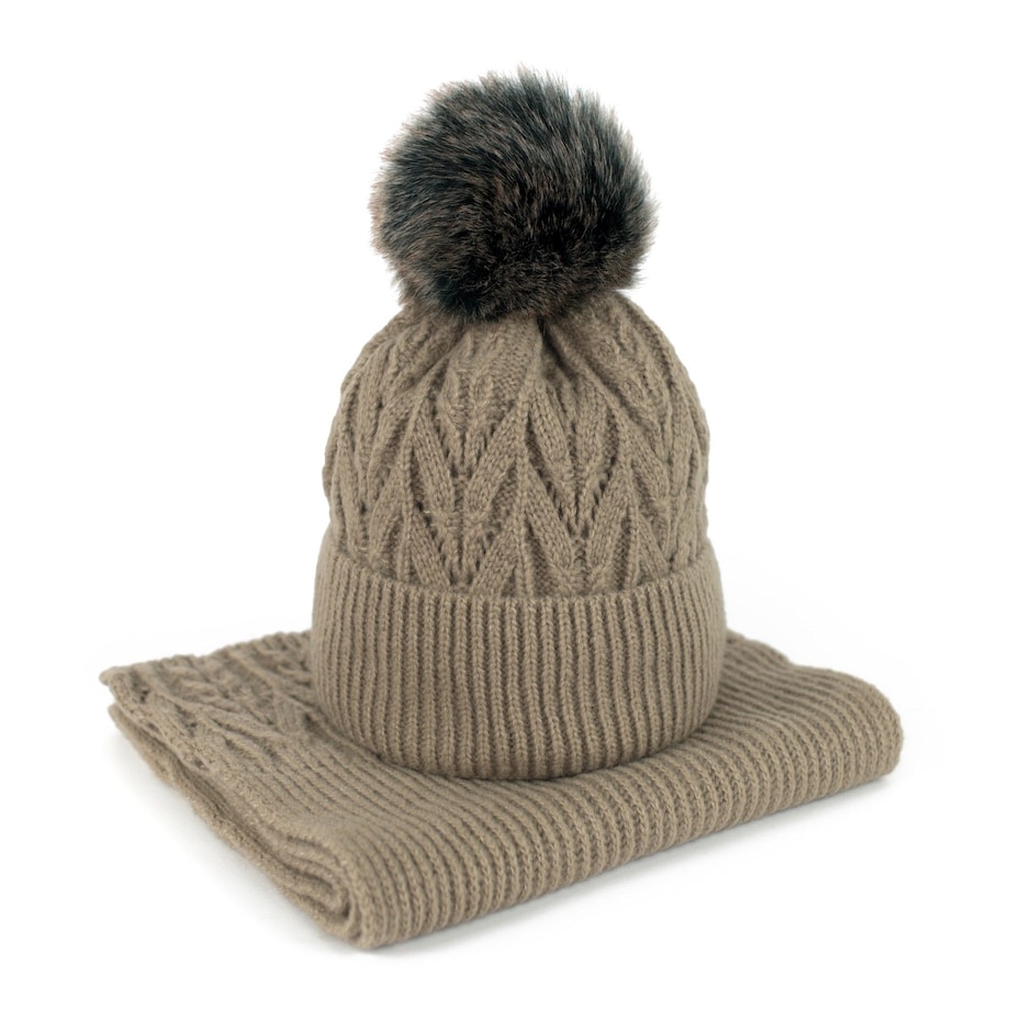 Komplet Łomnica Ciemny Beż Ciemny Beż, Uniwersalny