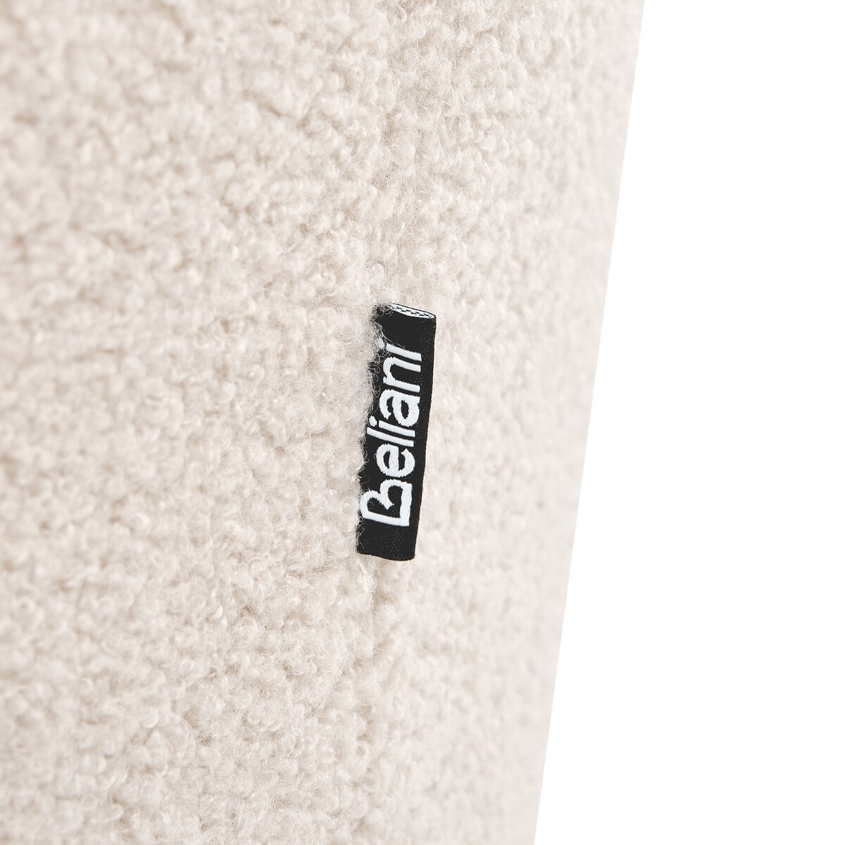 Sofa dla 2 osób EIBY Boucle Beżowy
