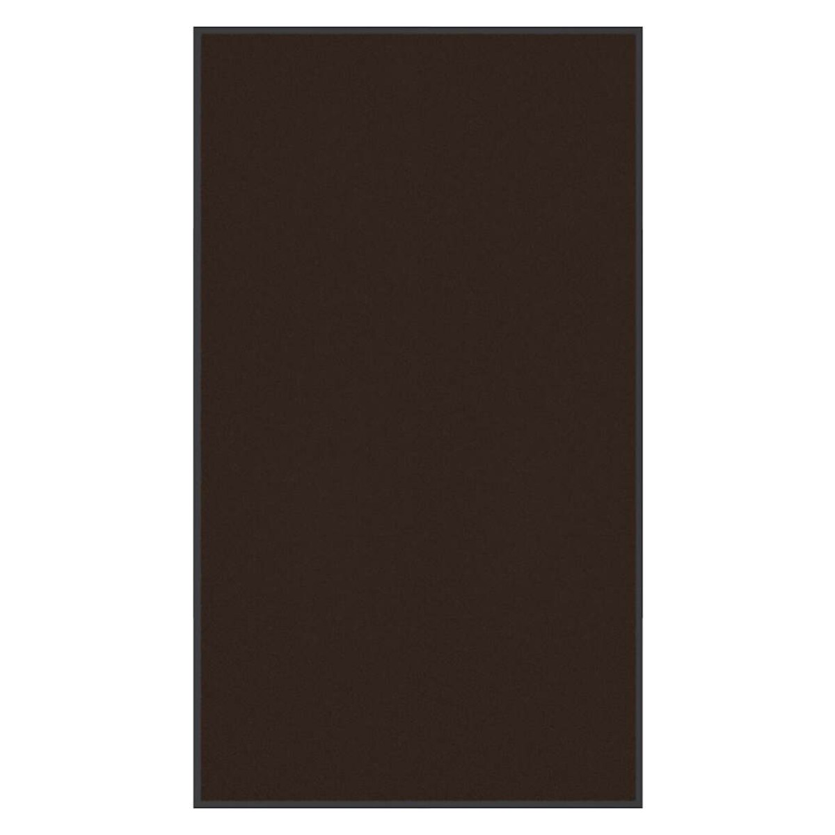 vidaXL Wycieraczka Brązowa 115x200 cm