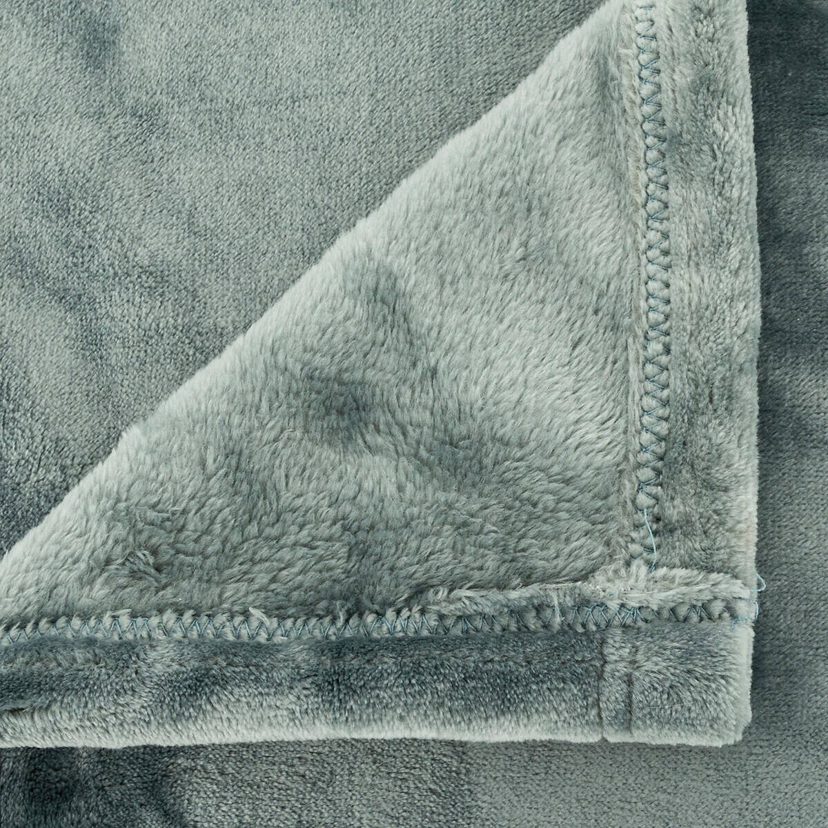 Koc flanelowy 180x230 cm BETANI błękitny