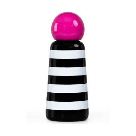 Butelka termiczna w paski różowa Skittle, 300 ml, Lund London