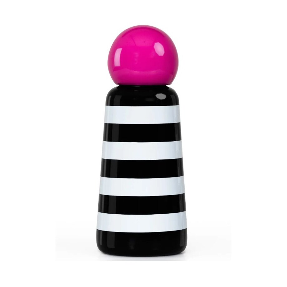 Butelka termiczna w paski różowa Skittle, 300 ml, Lund London