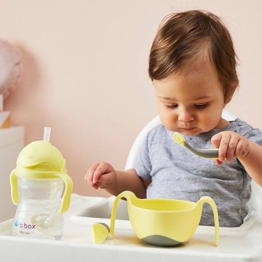 Bidon dla dzieci ze słomką 240 ml - kubek niekapek Gelato Tutti Frutti, b.box