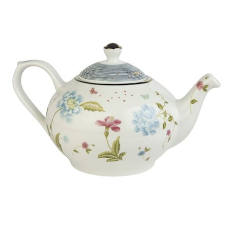 Laura Ashley heritage dzbanek do herbaty W180968DZBANEKLAURAHERITAGEELVEDENWHITE