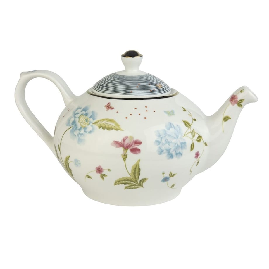 Laura Ashley heritage dzbanek do herbaty W180968DZBANEKLAURAHERITAGEELVEDENWHITE