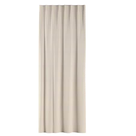 Zasłona na haczykach flex pojedynczych 130x245 jasny beżowy