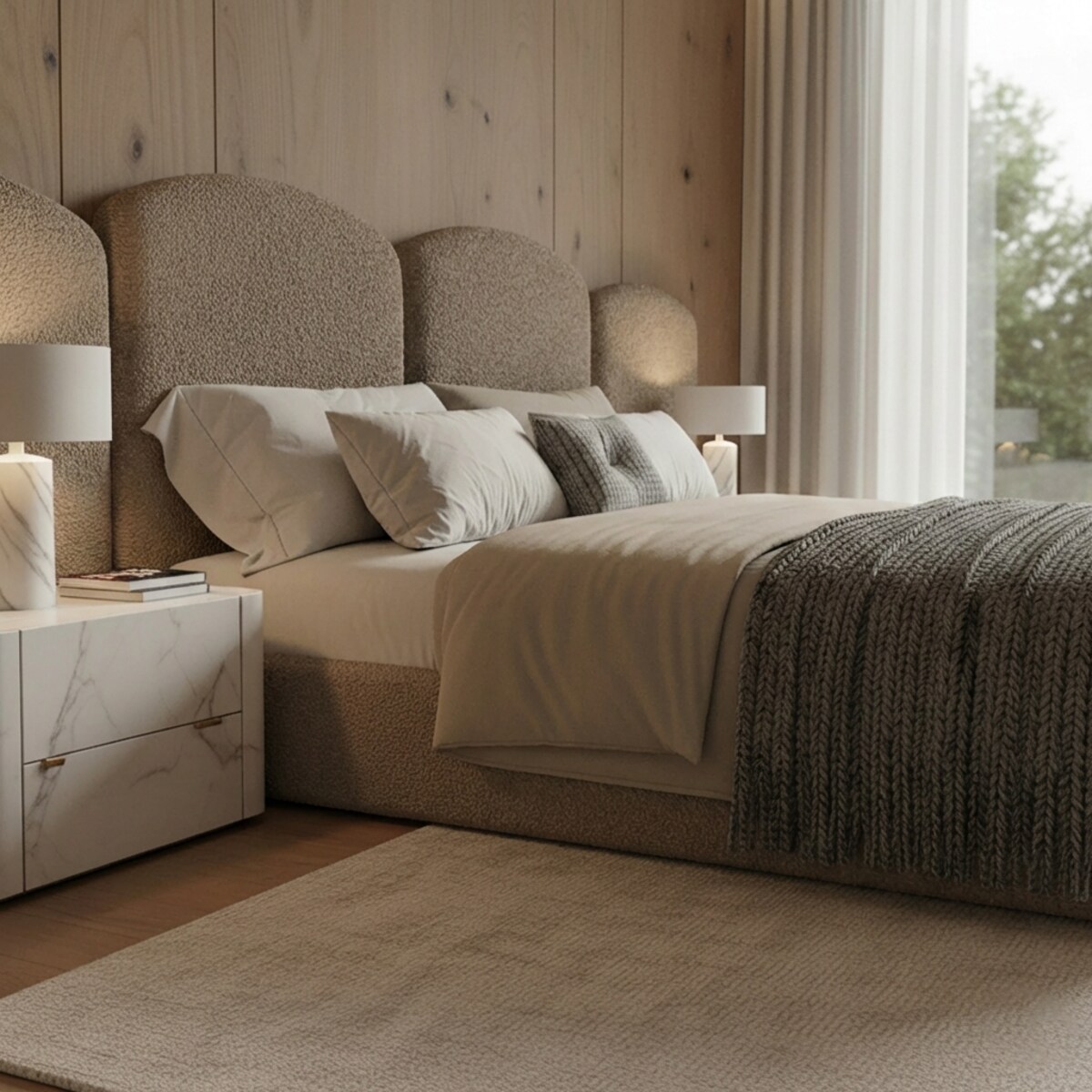 Łóżko Tapicerowane Ravello 140X200 Stelaż Pojemnik Na Pościel Loop 08
