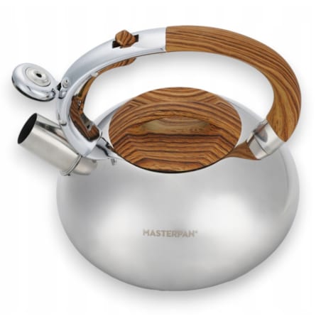 Czajnik Z Gwizdkiem Mały Solidny Stal Nierdzewna 2L Na Indukcję Gaz