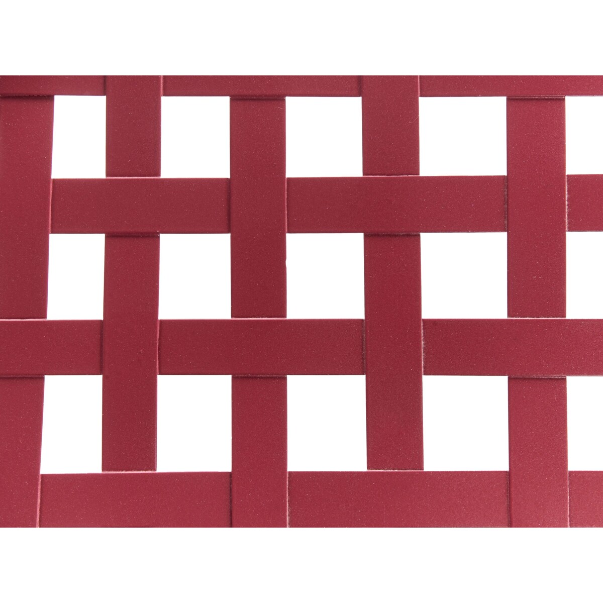 Stolik bistro ALBINIA 70 cm Metal Burgundowy