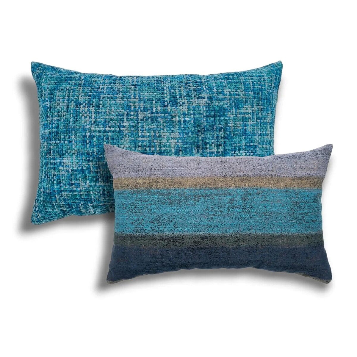 Niebieski zestaw podłużnych poduszek Stella Brisa - dwuczęściowy 60x40 i 55x35