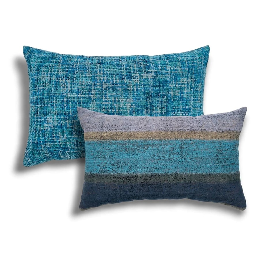 Niebieski zestaw podłużnych poduszek Stella Brisa - dwuczęściowy 60x40 i 55x35