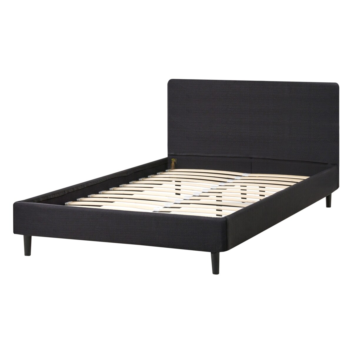 Łóżko FITOU 120 x 200 cm Czarny