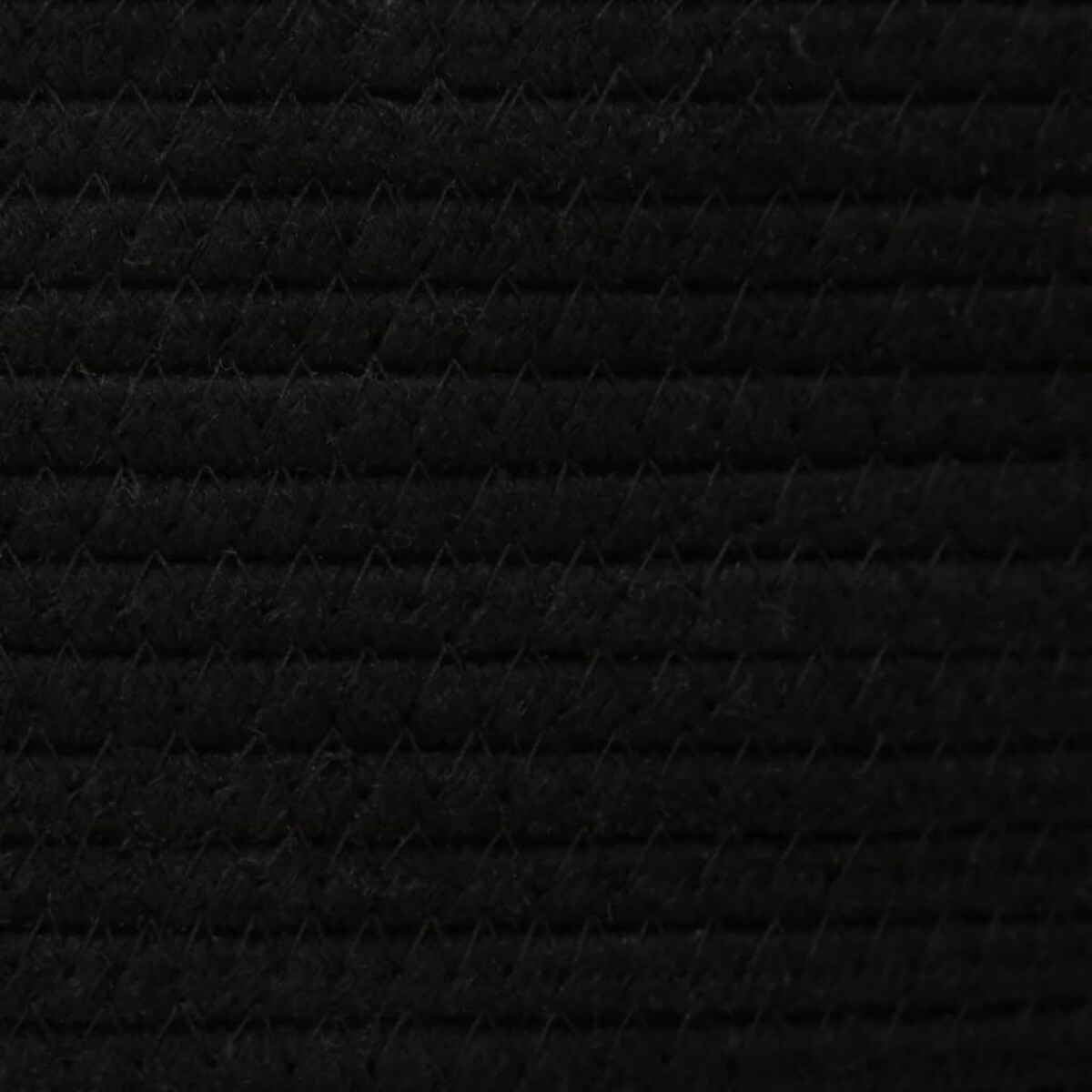 vidaXL Kosze do przechowywania, 2 szt, biało-czarne, bawełna