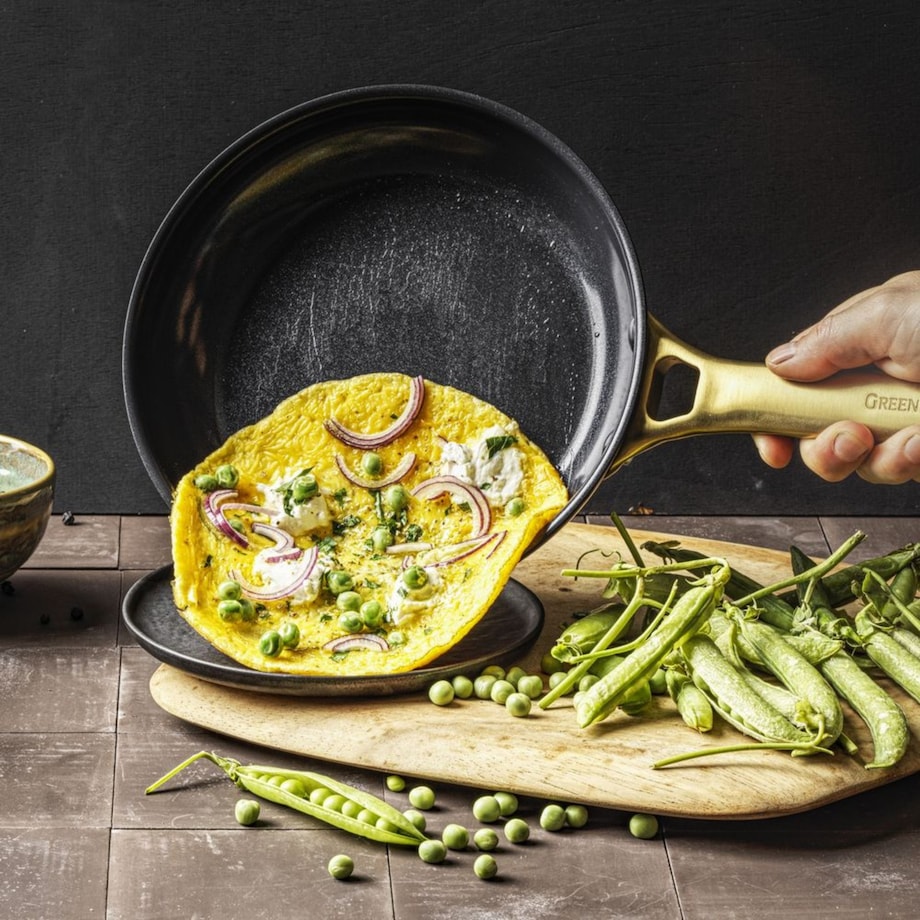 Zestaw garnków i patelni PADOVA Black 10 elementów GreenPan