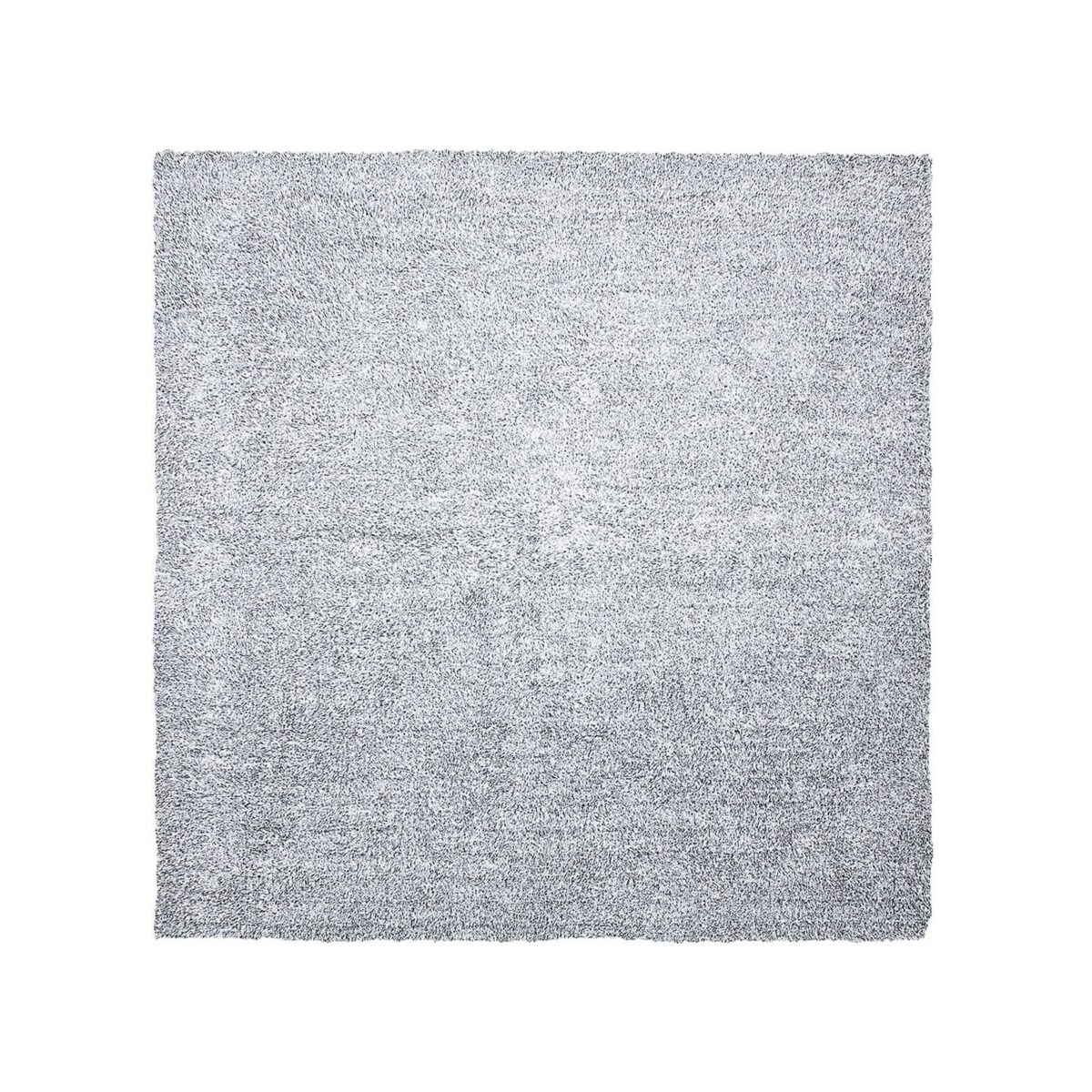 Dywan shaggy 200 x 200 cm szary melanż DEMRE