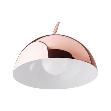 Lampa podłogowa metalowa miedziana CANDELLA