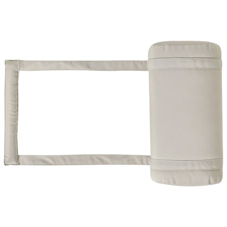 Poduszka na leżak ogrodowy CESANA PREMIUM 192 x 56 cm Beżowoszary