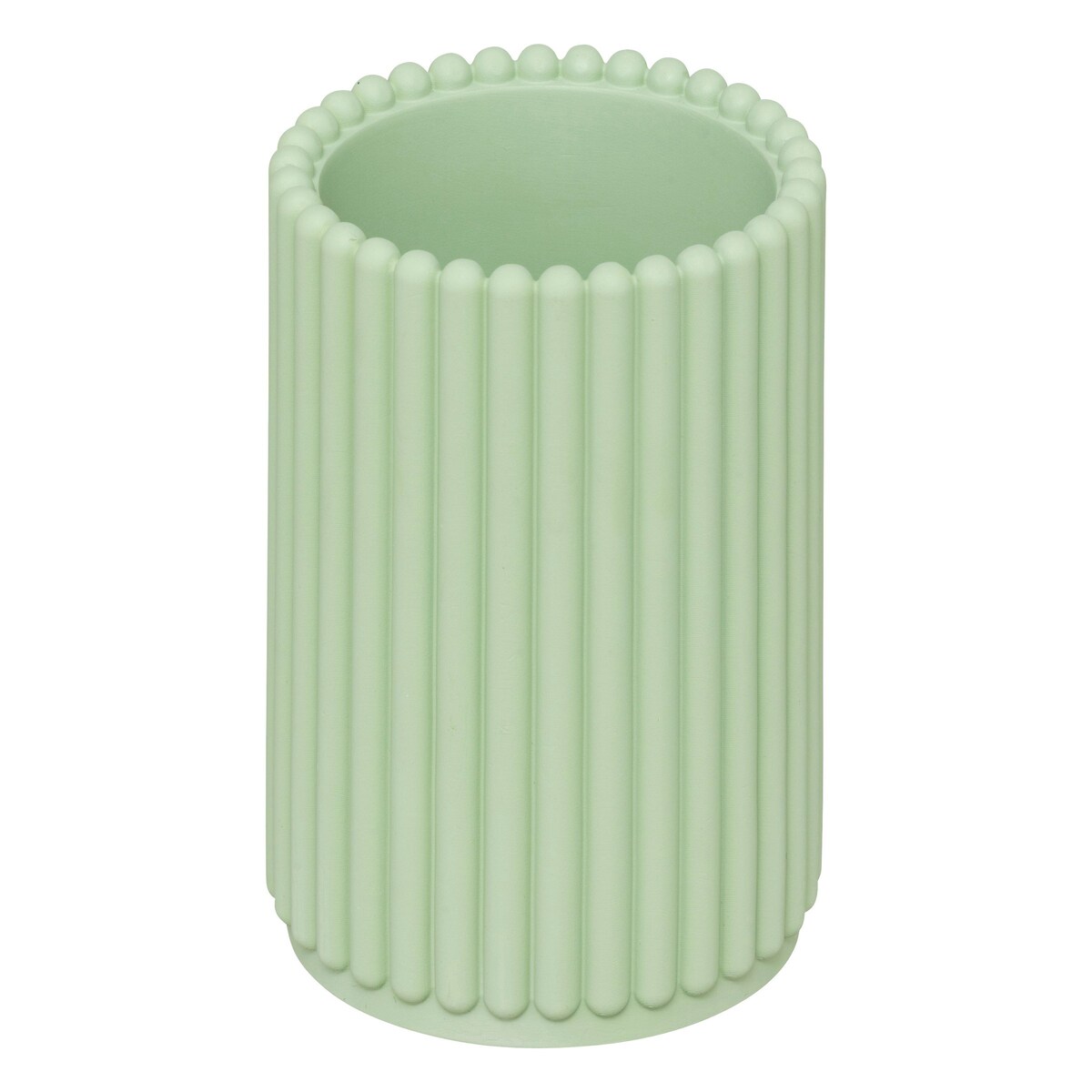 Szczotka toaletowa TIVILI 37x9 cm z pojemnikiem zielony