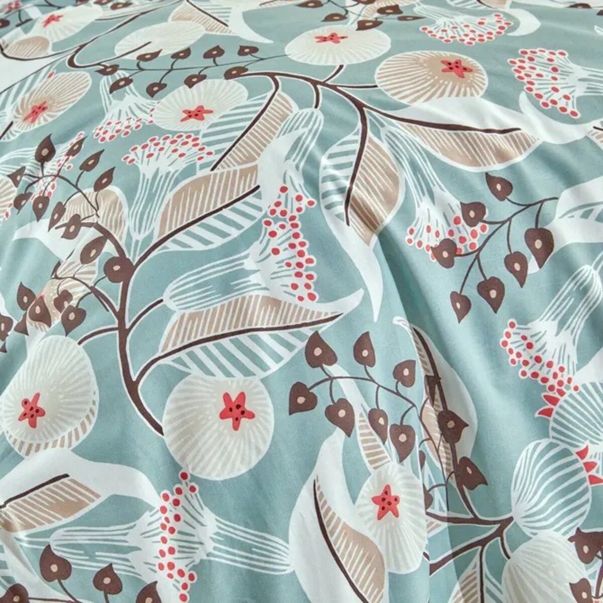 Komplet pościeli bawełnianej Vegetal Marin 240x220 cm