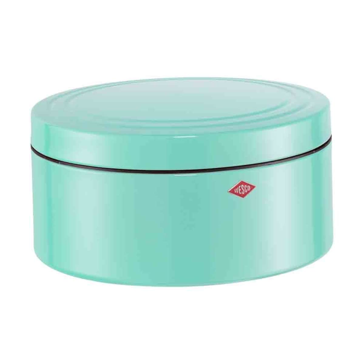 Pojemnik na pieczywo okrągły miętowy CL