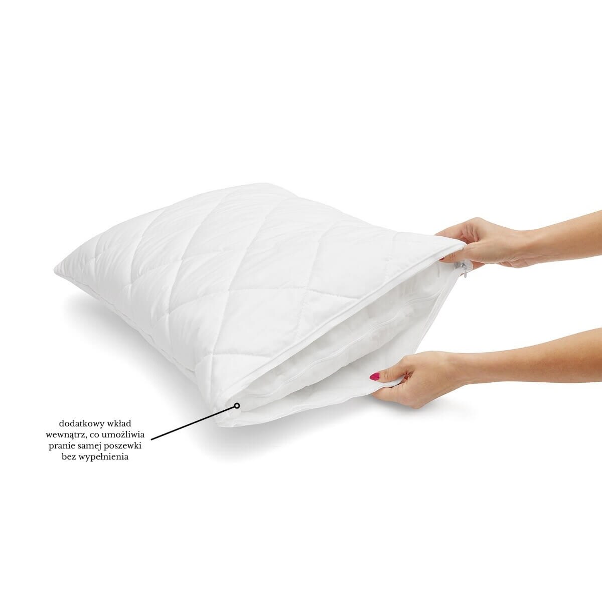 Poduszka antyalergiczna 40 x 40 cm
