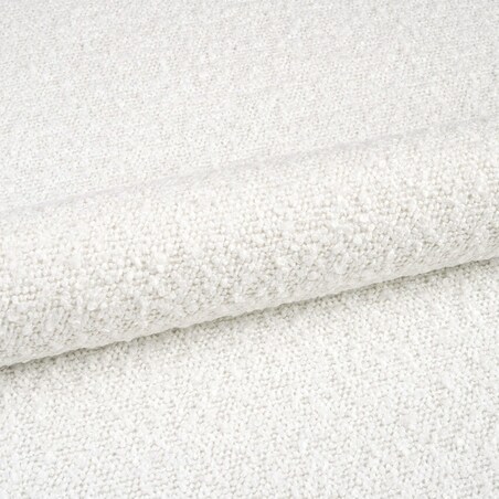 Łóżko kontynentalne EVERTON 140x200 z pojemnikiem, Biały, tkanina Baloo 2073