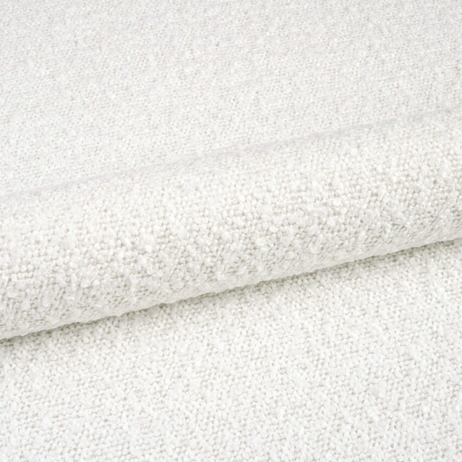 Łóżko kontynentalne EVERTON 140x200 z pojemnikiem, Biały, tkanina Baloo 2073