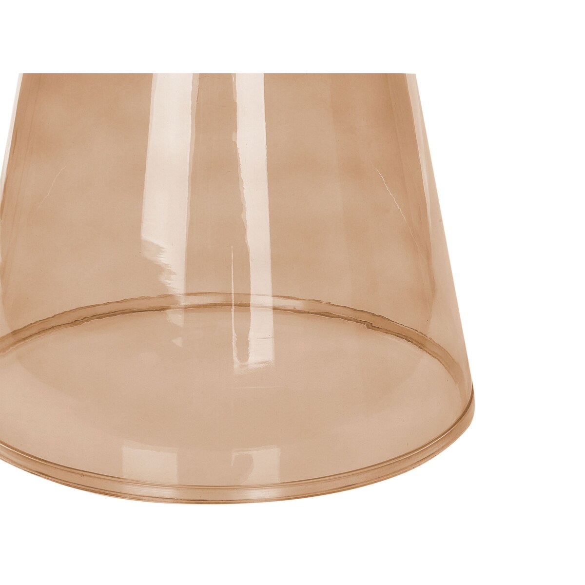 Stolik pomocniczy LAGUNA Szkło Złoty brąz