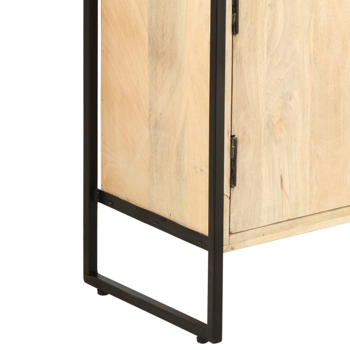 vidaXL Regał na książki, 4 poziomy, 124x30x180 cm, lite drewno mango