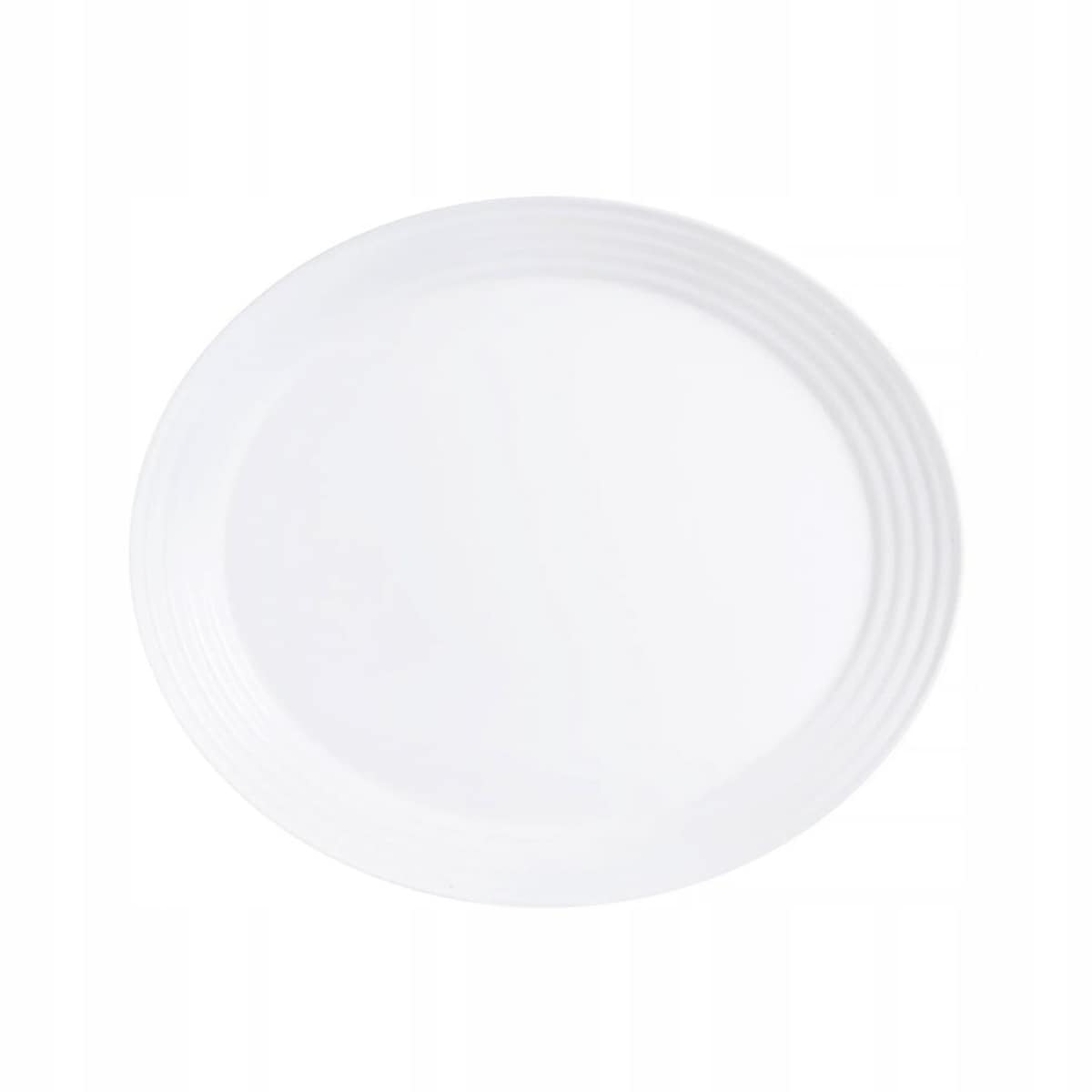 LUMINARC PÓŁMISEK talerz duży biały owalny na wędlinę jedzenie przekąski