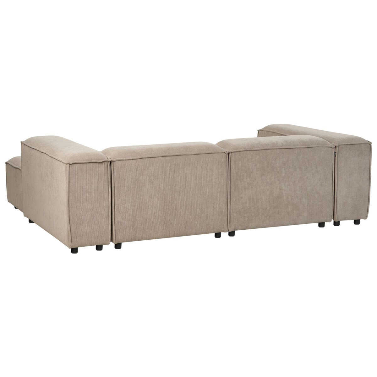 Sofa narożna z otomaną ARDAL Beżowoszary