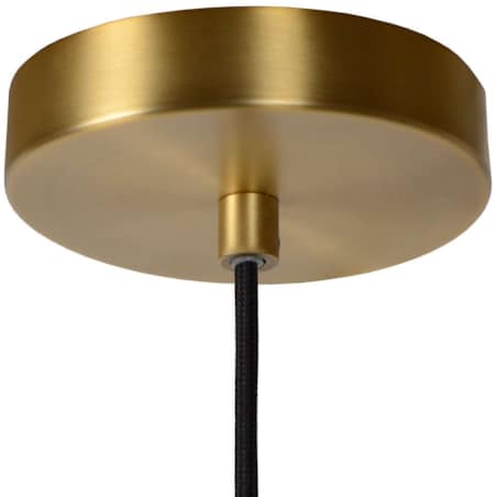 LAMPA wisząca MALOTO 45386/20/33 Lucide loftowa OPRAWA szklany zwis zielony mosiądz