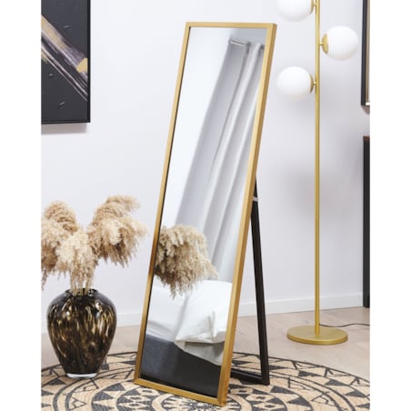 Lustro stojące TORCY 140 cm Złoty