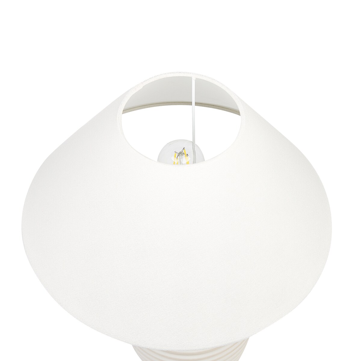 Lampa stołowa CELESTE Ceramika Beżowy