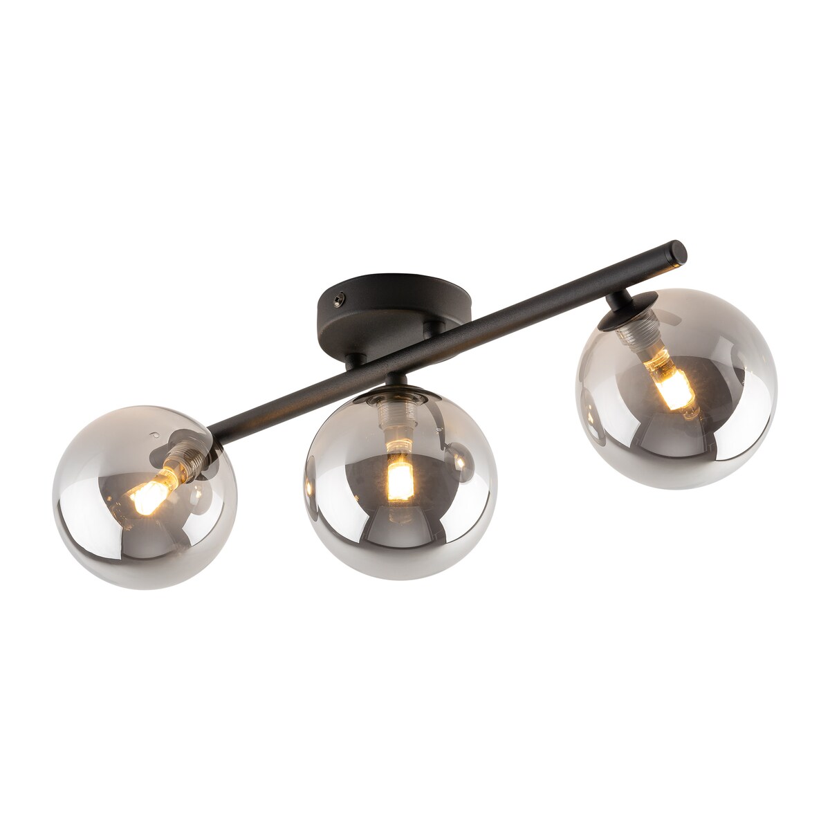 Lampa sufitowa ESTERA BLACK 6855 TK Lighting czarna 3xG9 nowoczesna do salonu sypialni biura