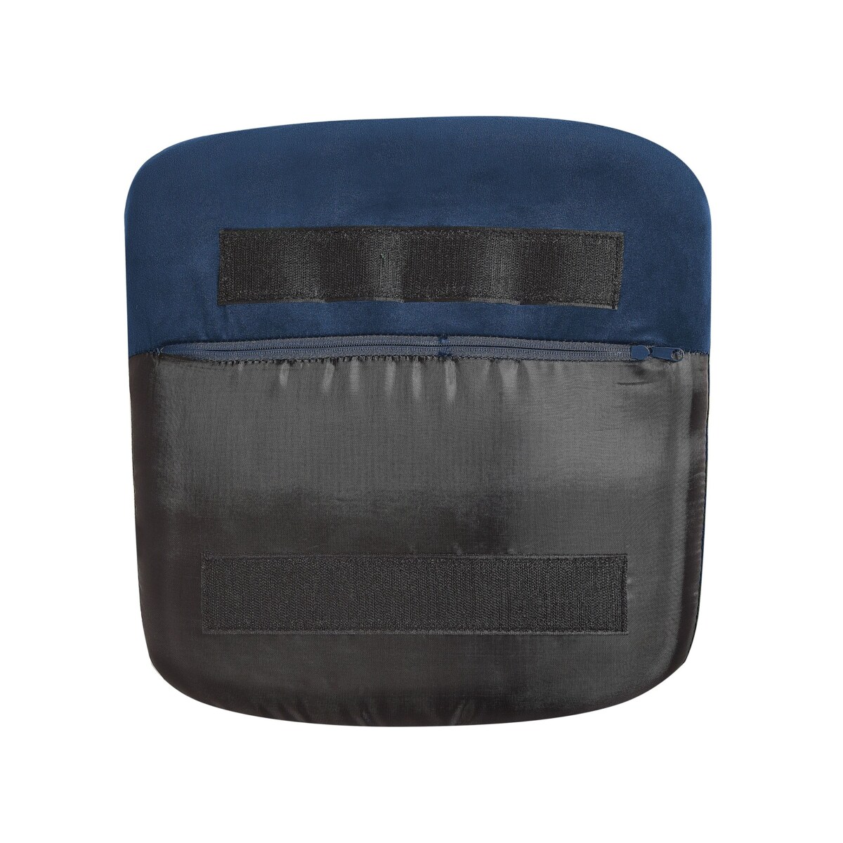 Fotel bujany welurowy ciemnoniebieski LIARUM