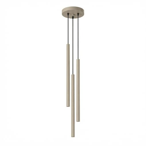 Lampa wisząca PASTELO 3P taupe