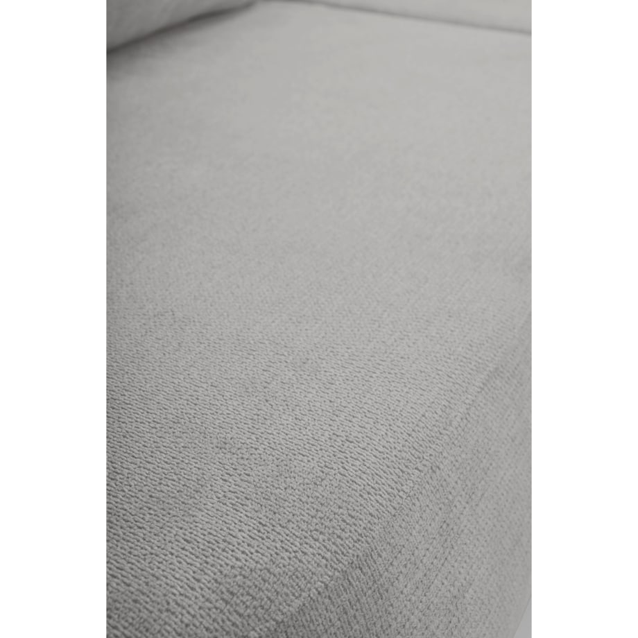 Nowoczesny narożnik rozkładany OLIVIO prawy - jasnoszary