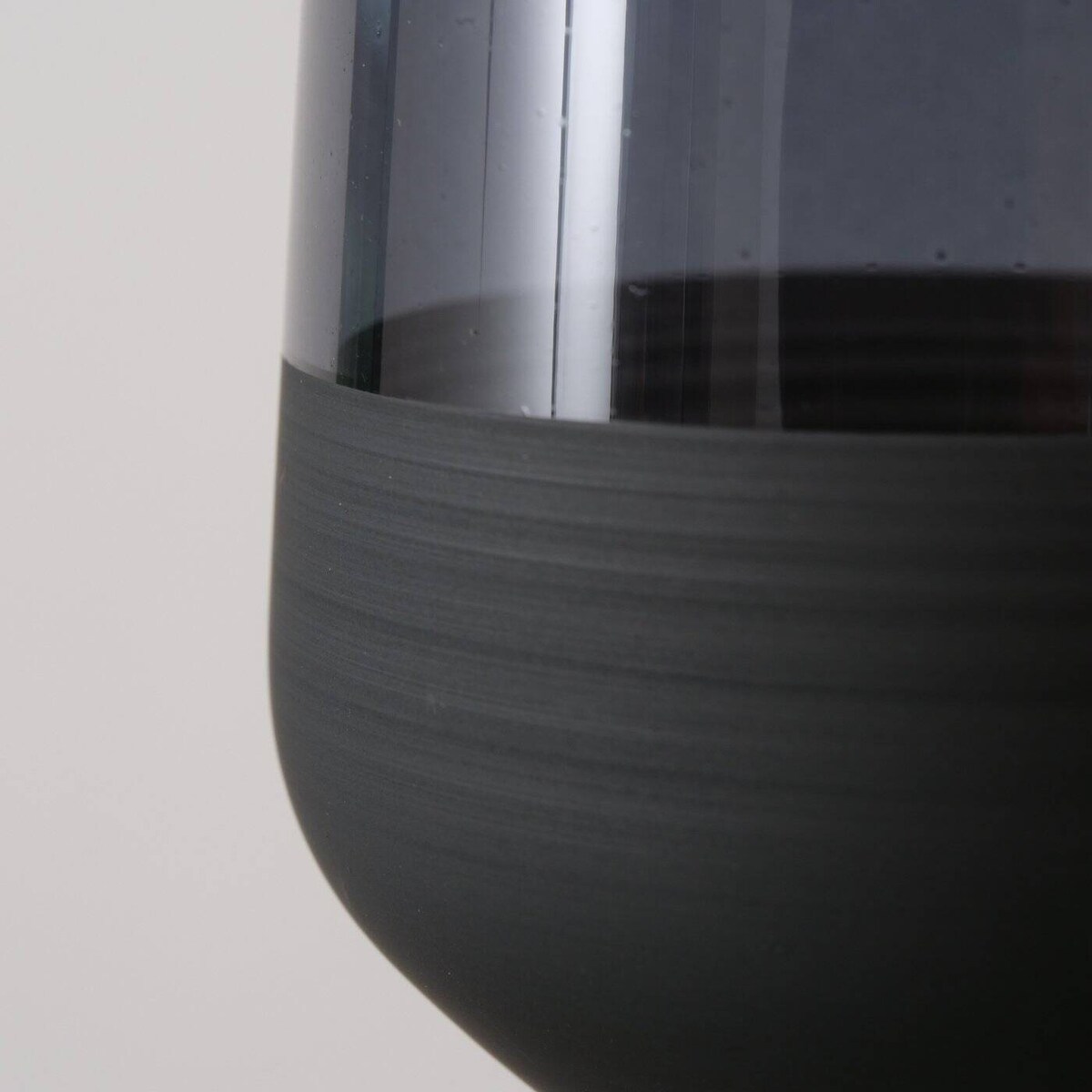 Kieliszek do szampana czarny MOLUNA, 195 ml