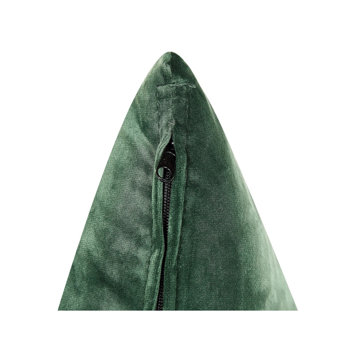 Narożnik welurowy lewostronny zielony GRENA